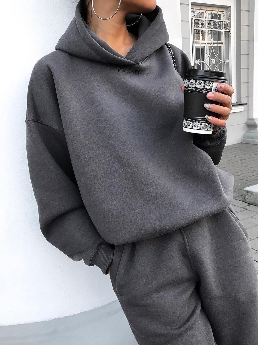Fashion Loose Sports And Leisure Women's Suit