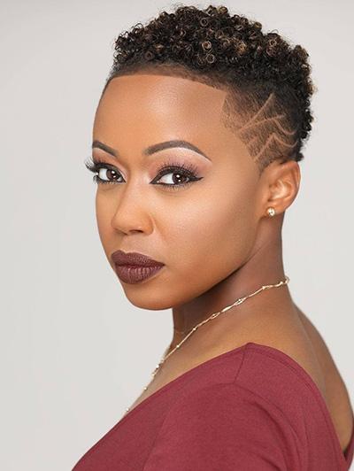 Personality Curly Hair Natural Short Wig