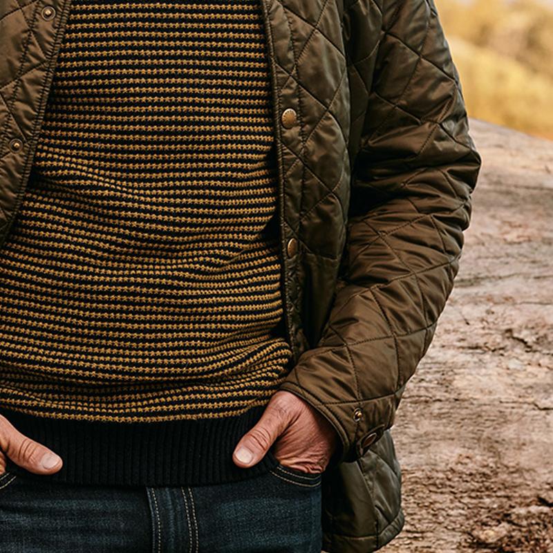 Vintage Lapel Single-breasted Cotton Jacket