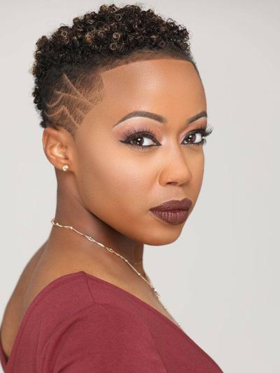 Personality Curly Hair Natural Short Wig